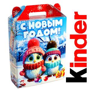 Детский подарок на Новый Год в жестяной упаковке весом 830 грамм по цене 3297 руб в Коврове